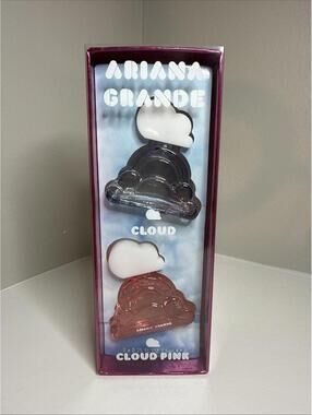 Ariana Grande Cloud Mini Perfume Set 2 x 0.25 oz Cloud and Cloud Pink New